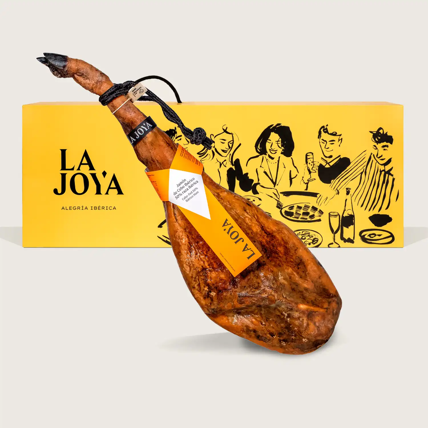 Pata de Jamón Ibérico de Cebo 50% Raza Ibérica