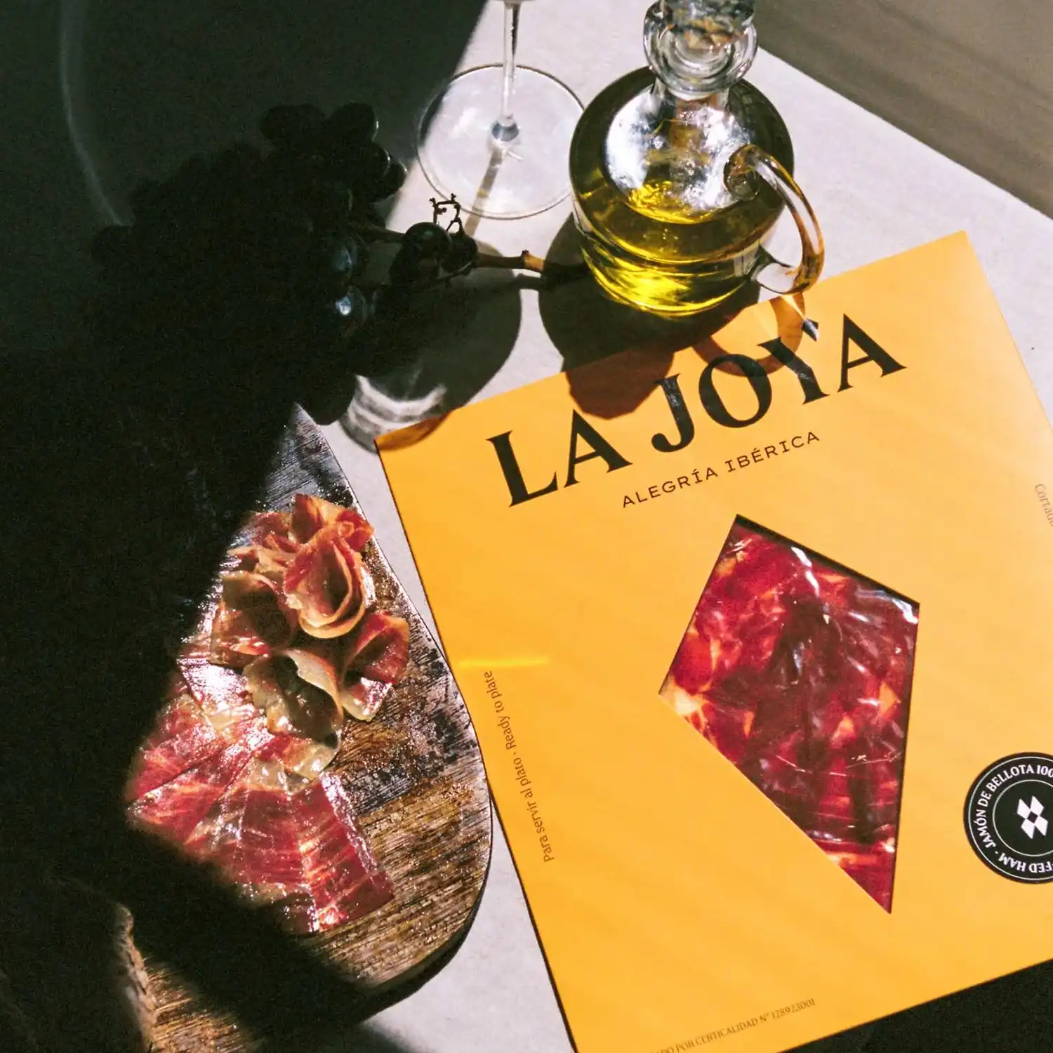 Plato de Jamón Ibérico 100% Bellota 100g
