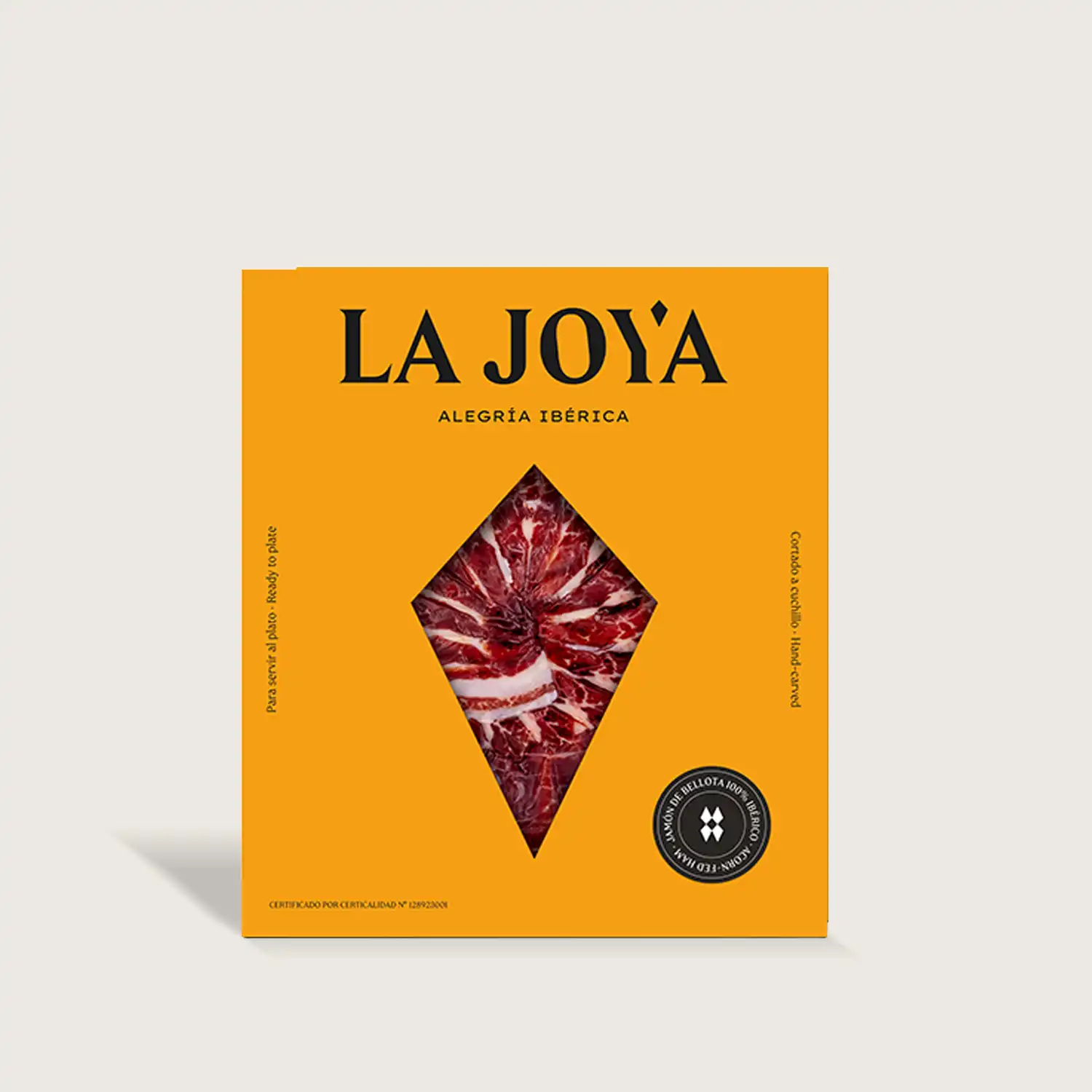 Plato de Jamón Ibérico 100% Bellota 100g