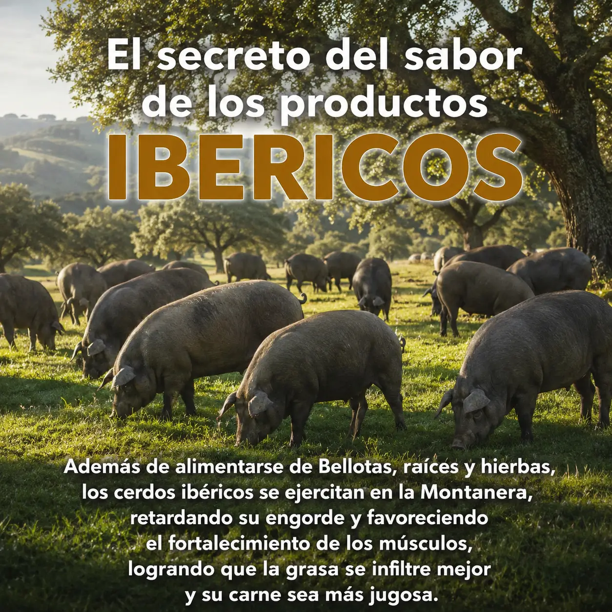 Origen del Jamón Ibérico de Bellota
