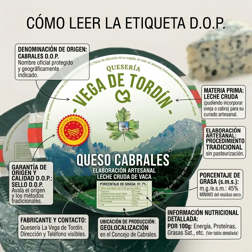 C[omo leer una etiqueta D.O.P.