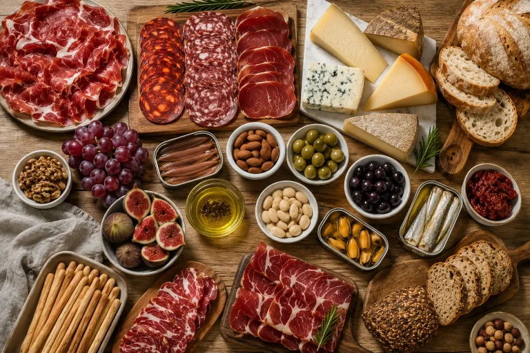 Cómo preparar una tabla gourmet perfecta para 10 personas
