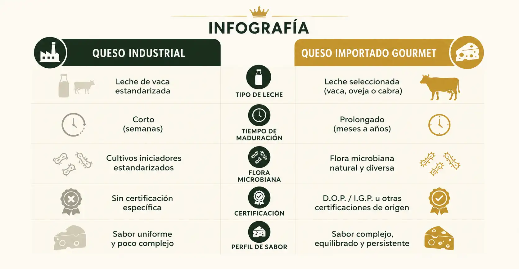 quesos importados México